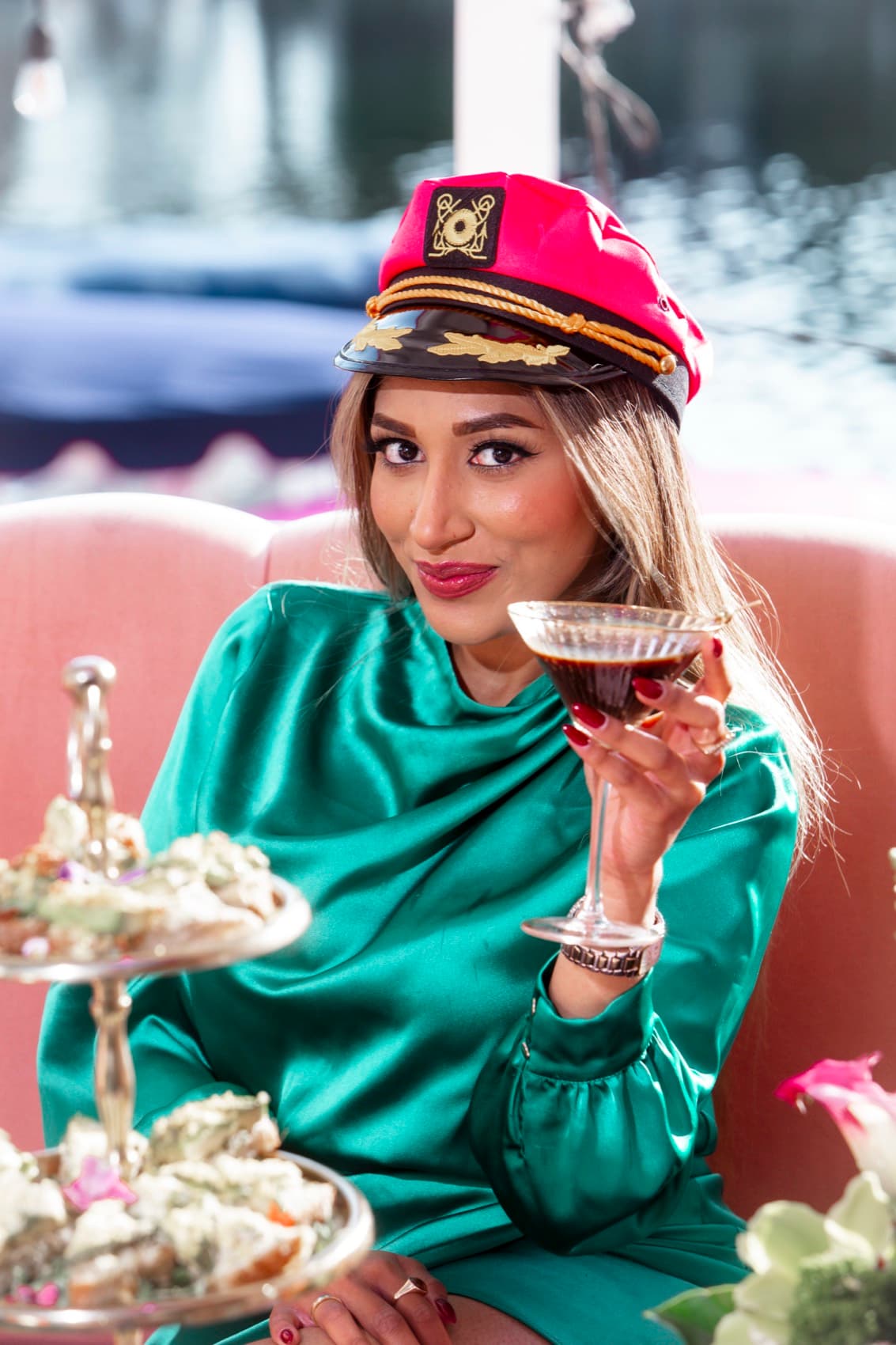 Espresso martini on the water, captain's hat optional